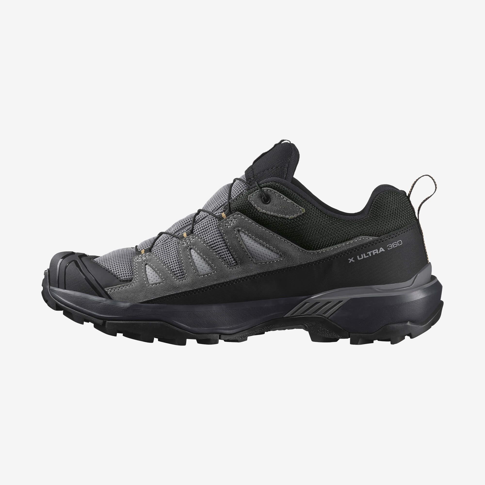 Salomon X Ultra 360 Deri Gore-Tex Erkek Outdoor Ayakkabı - Koyu Kahve - X Ultra 360 Deri Gore-Tex Erkek Outdoor Ayakkabı - Gri - L47571400 - image 3