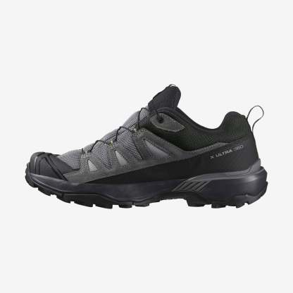 Salomon X Ultra 360 Deri Gore-Tex Erkek Outdoor Ayakkabı - Koyu Kahve - X Ultra 360 Deri Gore-Tex Erkek Outdoor Ayakkabı - Gri - L47571400 - image 3