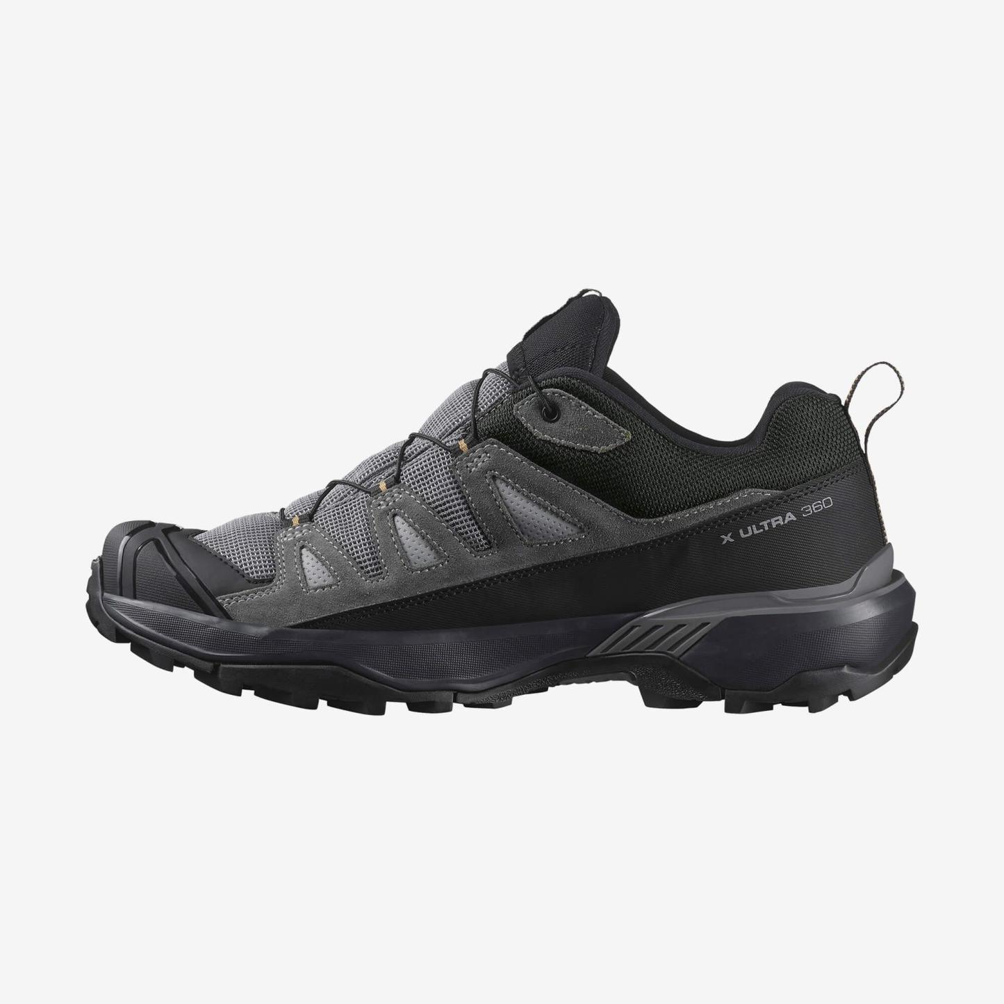 Salomon X ULTRA 360 LEATHER GORE-TEX Erkek Outdoor Ayakkabı Paloma L45390300 - X Ultra 360 Deri Gore-Tex Erkek Outdoor Ayakkabı - Gri - L47571400 - image 3