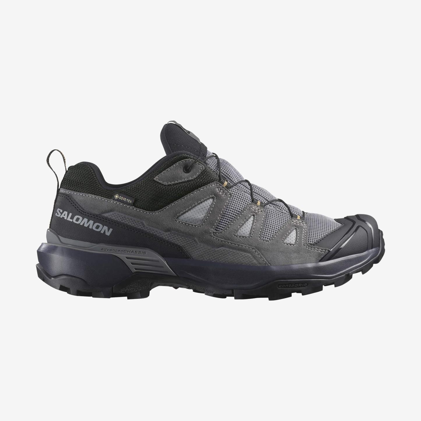 Salomon X Ultra 360 Deri Gore-Tex Erkek Outdoor Ayakkabı - Koyu Kahve - X Ultra 360 Deri Gore-Tex Erkek Outdoor Ayakkabı - Gri - L47571400 - image 1