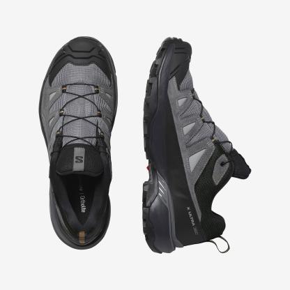 Salomon X ULTRA 360 LEATHER GORE-TEX Erkek Outdoor Ayakkabı Paloma L45390300 - X Ultra 360 Deri Gore-Tex Erkek Outdoor Ayakkabı - Gri - L47571400 - image 2