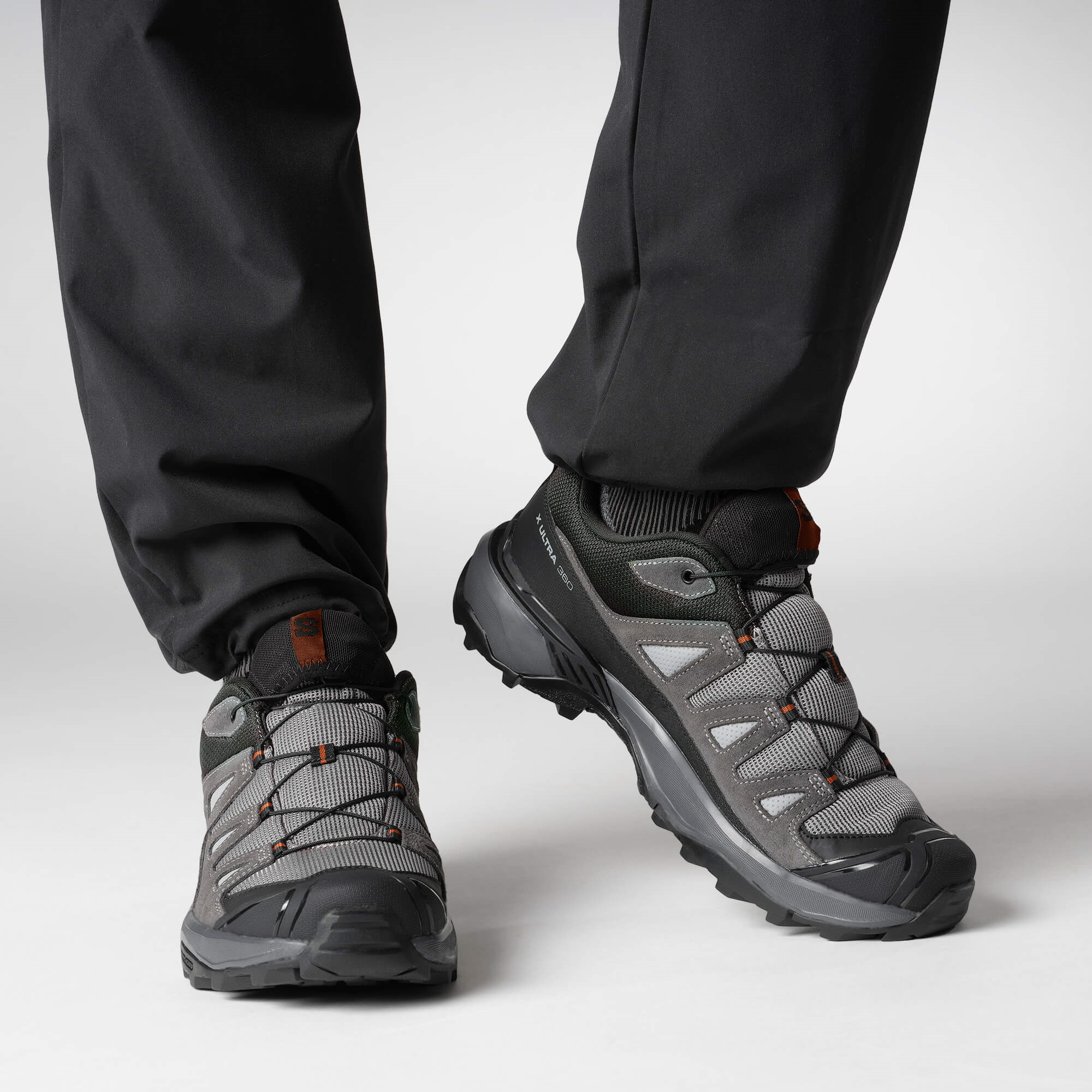 Salomon X ULTRA 360 LEATHER Erkek Outdoor Ayakkabı Sharkskin L47571700 - Sharkskin - L47571700 - image 4