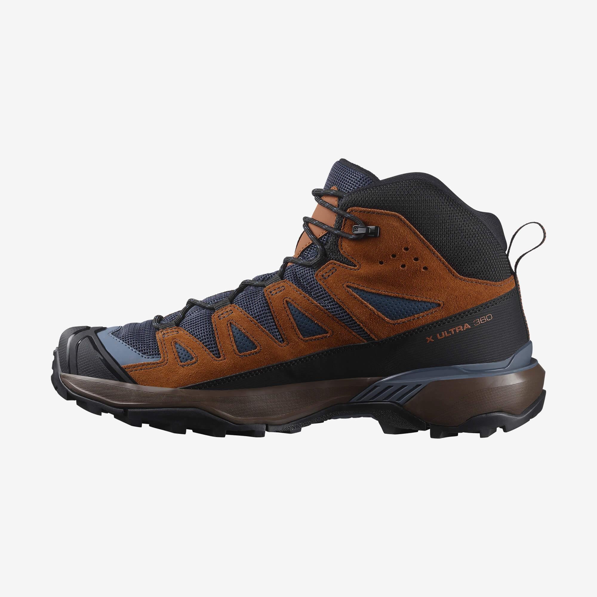 Salomon X Ultra 360 Leather Mid Gore-Tex Erkek Outdoor Botu - Kahve - Kahve - L47570700 - image 3