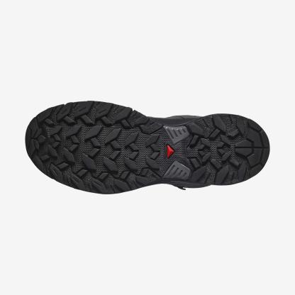 Salomon X ULTRA 360 LEATHER MID GORE-TEX Erkek Outdoor Botu Wrought Iron L47979600 - Gri - L47570800 - image 4