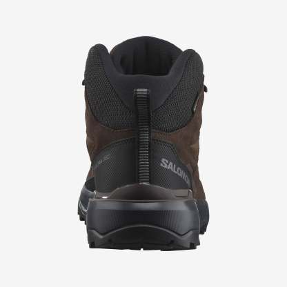 Salomon X Ultra 360 Leather Mid Gore-Tex Erkek Outdoor Botu - Kahve - Koyu Kahve - L47570900 - image 5