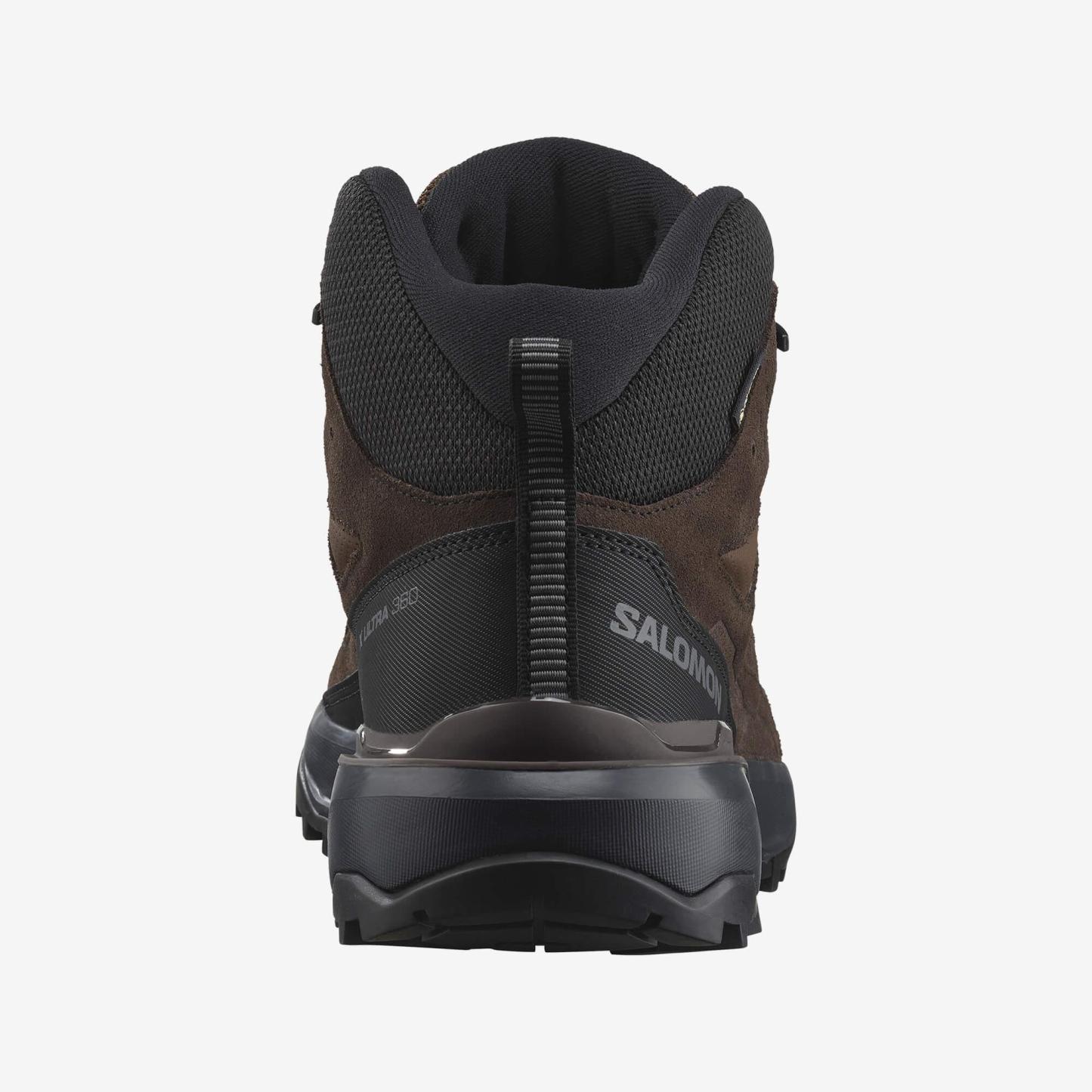 Salomon X ULTRA 360 LEATHER MID GORE-TEX Erkek Outdoor Botu Wrought Iron L47979600 - Koyu Kahve - L47570900 - image 5