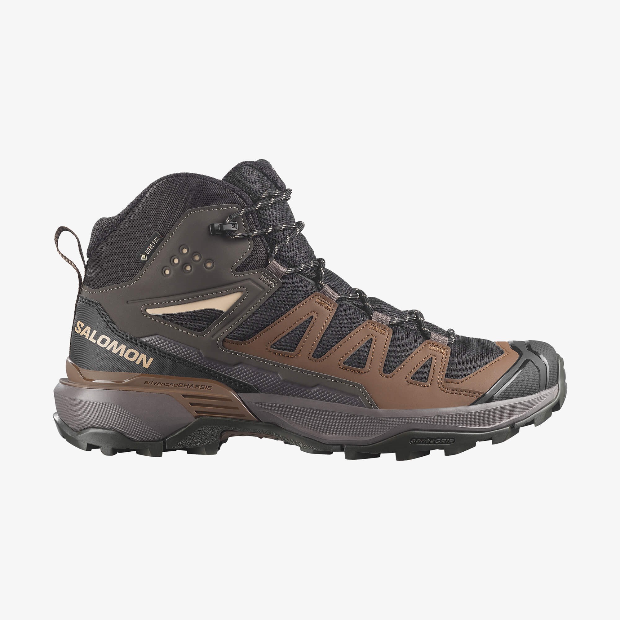 Salomon X ULTRA 360 MID GORE-TEX Erkek Outdoor Botu Cloudburst L45395400 - Black - L45473200 - image 1