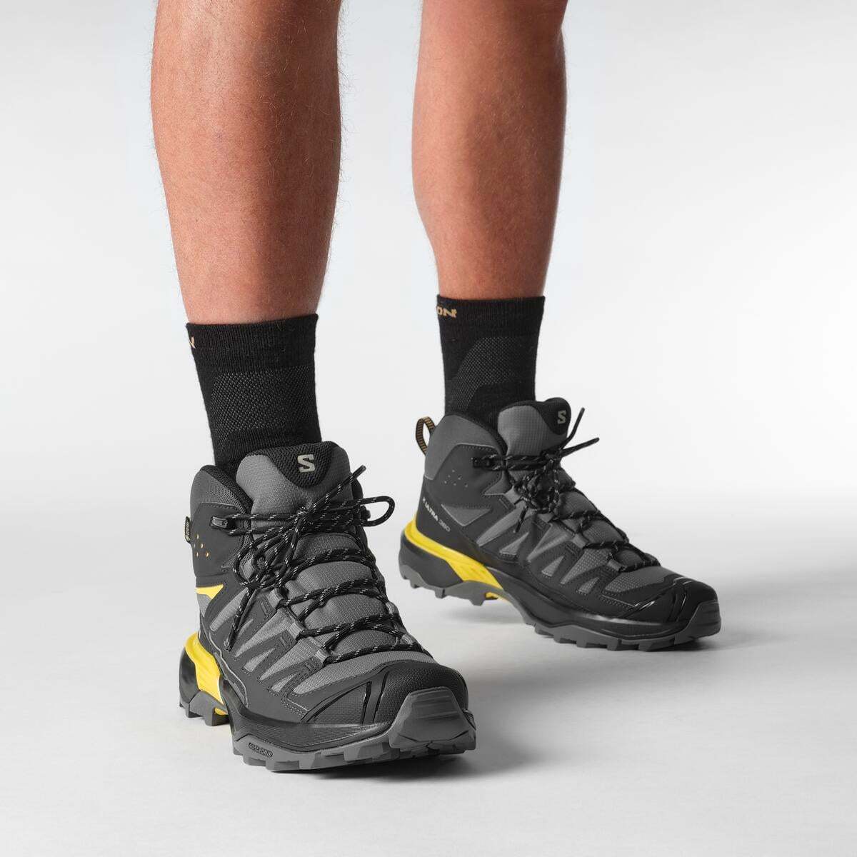 Salomon X ULTRA 360 MID GORE-TEX Erkek Outdoor Botu Cloudburst L45395400 - Castlerock - L47742600 - image 7