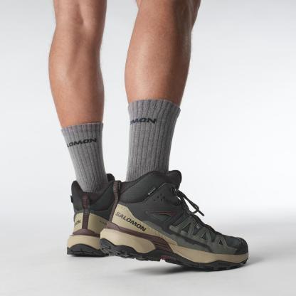 Salomon X ULTRA 360 MID GORE-TEX Erkek Outdoor Botu Cloudburst L45395400 - Phantom - L47743300 - image 7