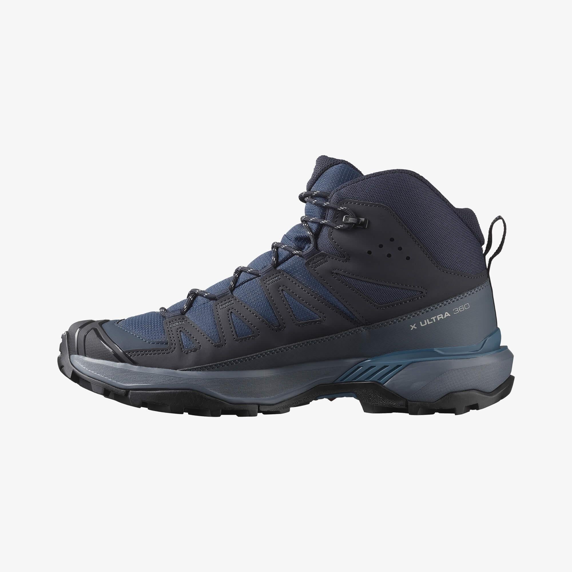 Salomon X ULTRA 360 MID GORE-TEX Erkek Outdoor Botu Cloudburst L45395400 - Blue Nights - L47864800 - image 3