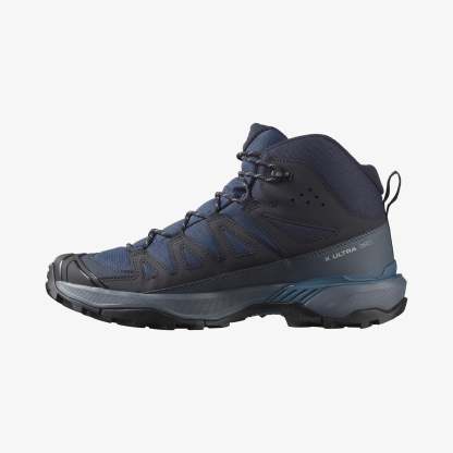 Salomon X ULTRA 360 MID GORE-TEX Erkek Outdoor Botu Cloudburst L45395400 - Blue Nights - L47864800 - image 3