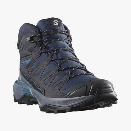 Salomon X ULTRA 360 MID GORE-TEX Erkek Outdoor Botu Cloudburst L45395400 - Blue Nights - L47864800 - image 4