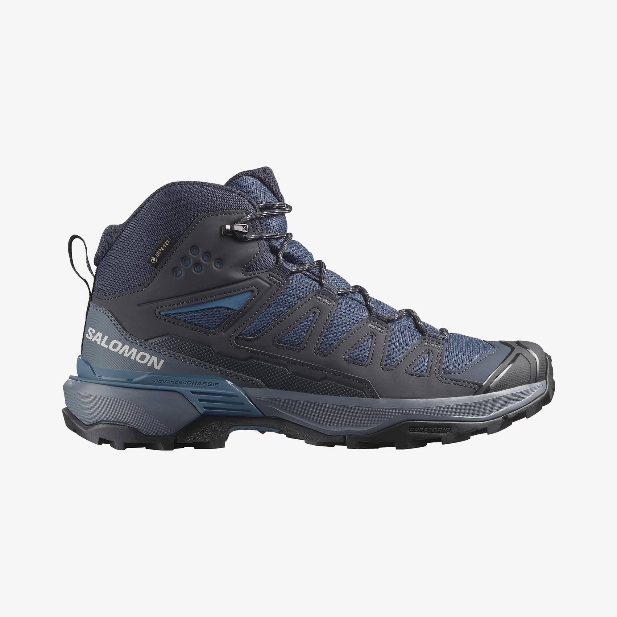 Salomon X ULTRA 360 MID GORE-TEX Erkek Outdoor Botu Cloudburst L45395400 - Blue Nights - L47864800 - image 1