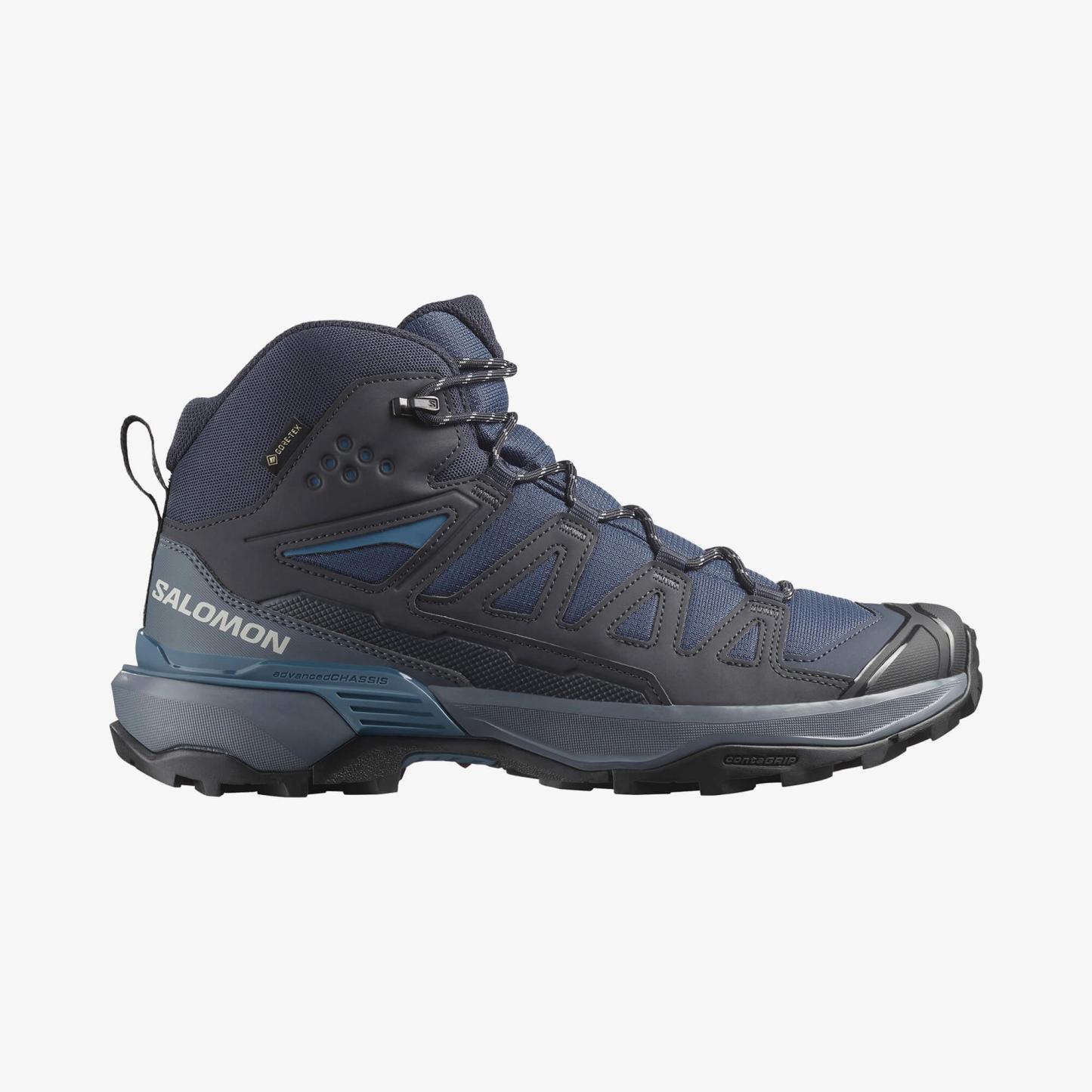 Salomon X ULTRA 360 MID GORE-TEX Erkek Outdoor Botu Cloudburst L45395400 - Blue Nights - L47864800 - image 1