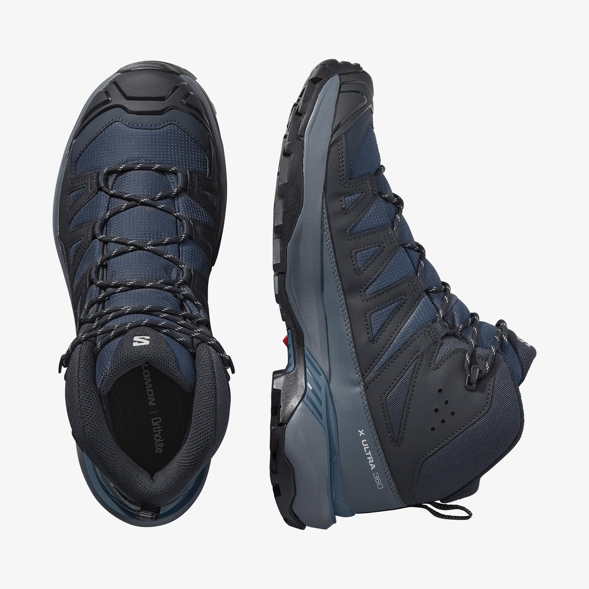 Salomon X ULTRA 360 MID GORE-TEX Erkek Outdoor Botu Cloudburst L45395400 - Blue Nights - L47864800 - image 2