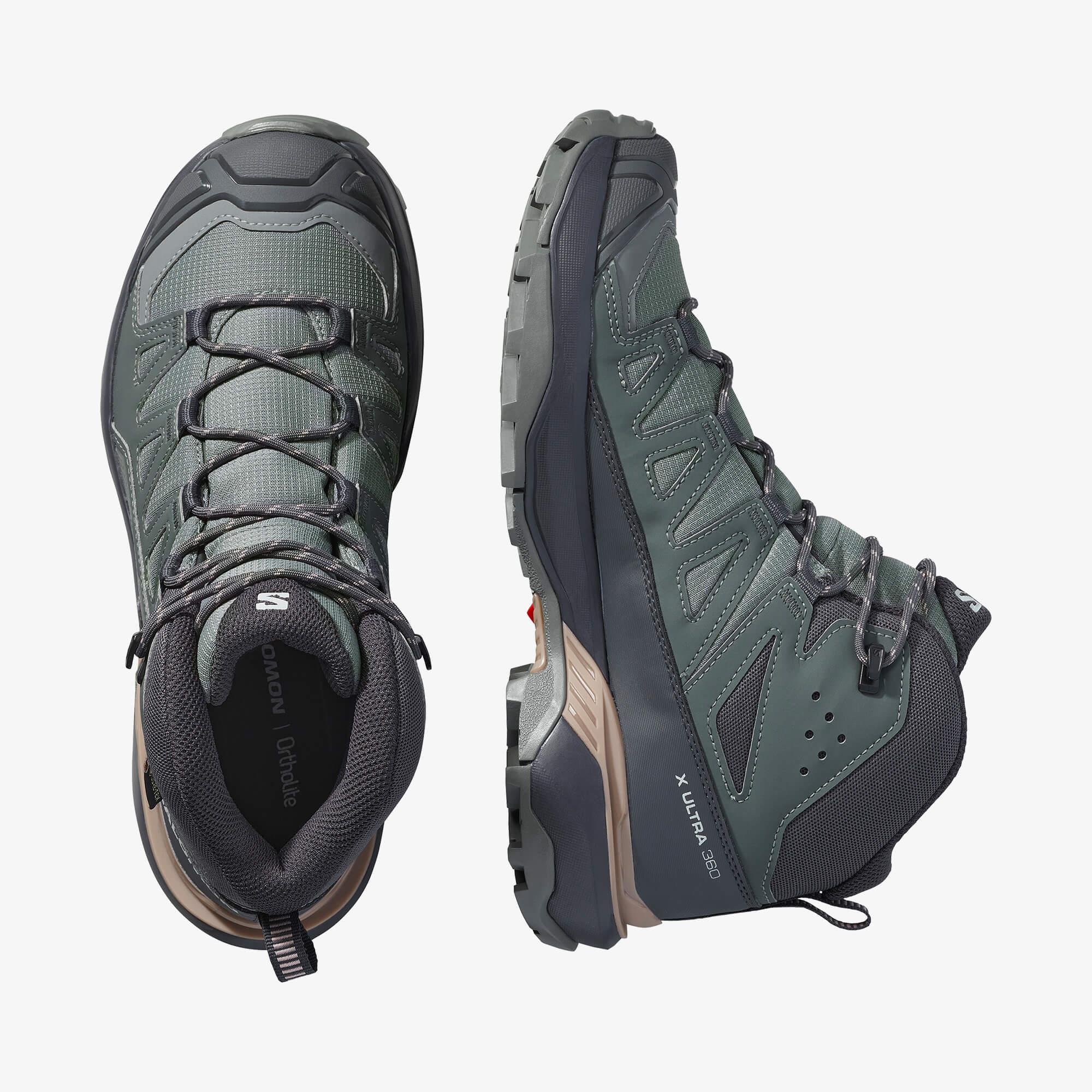 Salomon X ULTRA 360 MID GORE-TEX Kadın Outdoor Botu Nine Iron L49101500 - Sedona Sage - L47865000 - image 2