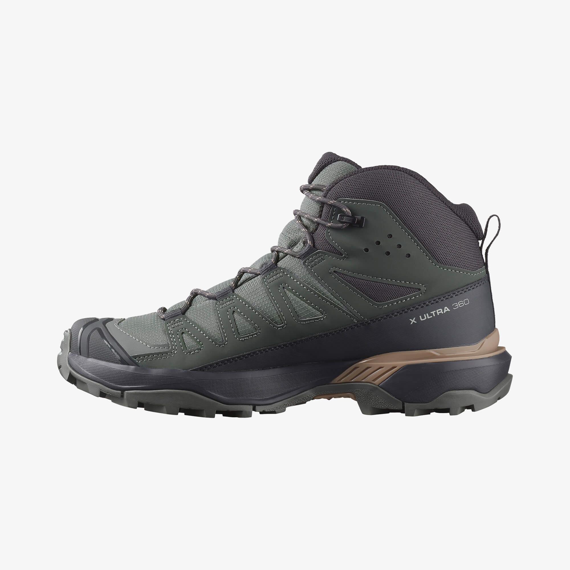 Salomon X ULTRA 360 MID GORE-TEX Kadın Outdoor Botu Nine Iron L49101500 - Sedona Sage - L47865000 - image 3
