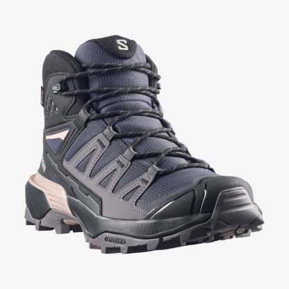 Salomon X ULTRA 360 MID GORE-TEX Kadın Outdoor Botu Sedona Sage L47865000 - Nine Iron - L49101500 - image 3