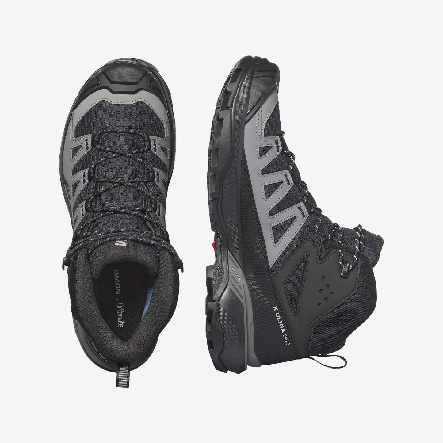 Salomon X ULTRA 360 MID GORE-TEX Erkek Outdoor Botu Cloudburst L45395400 - Siyah - L47447600 - image 2
