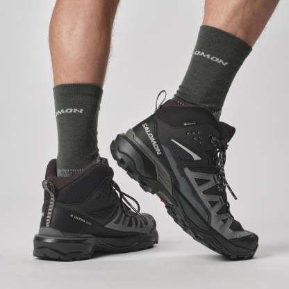 Salomon X ULTRA 360 MID GORE-TEX Erkek Outdoor Botu Blue Nights L47864800 - Siyah - L47447600 - image 8