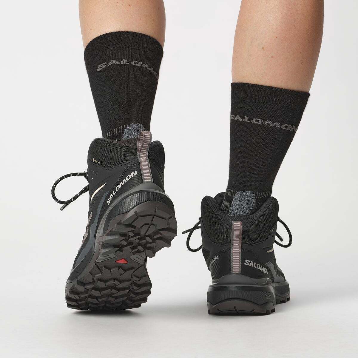 Salomon X ULTRA 360 MID GORE-TEX Kadın Outdoor Botu Sedona Sage L47865000 - Siyah - L47448600 - image 8