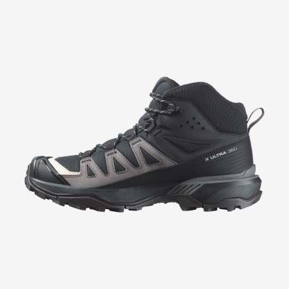 Salomon X ULTRA 360 MID GORE-TEX Kadın Outdoor Botu Sedona Sage L47865000 - Siyah - L47448600 - image 3