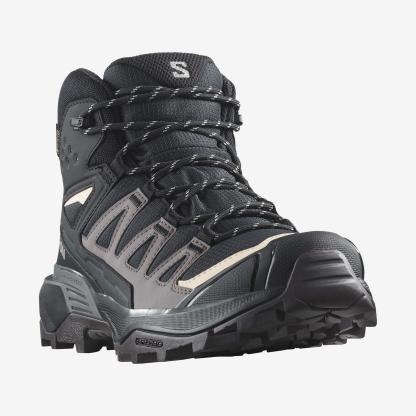 Salomon X ULTRA 360 MID GORE-TEX Kadın Outdoor Botu Nine Iron L49101500 - Siyah - L47448600 - image 6