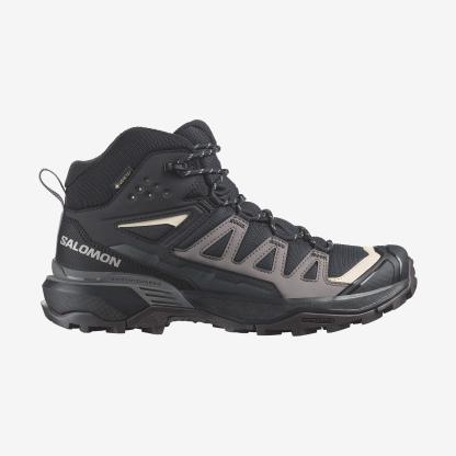 Salomon X ULTRA 360 MID GORE-TEX Kadın Outdoor Botu Nine Iron L49101500 - Siyah - L47448600 - image 1