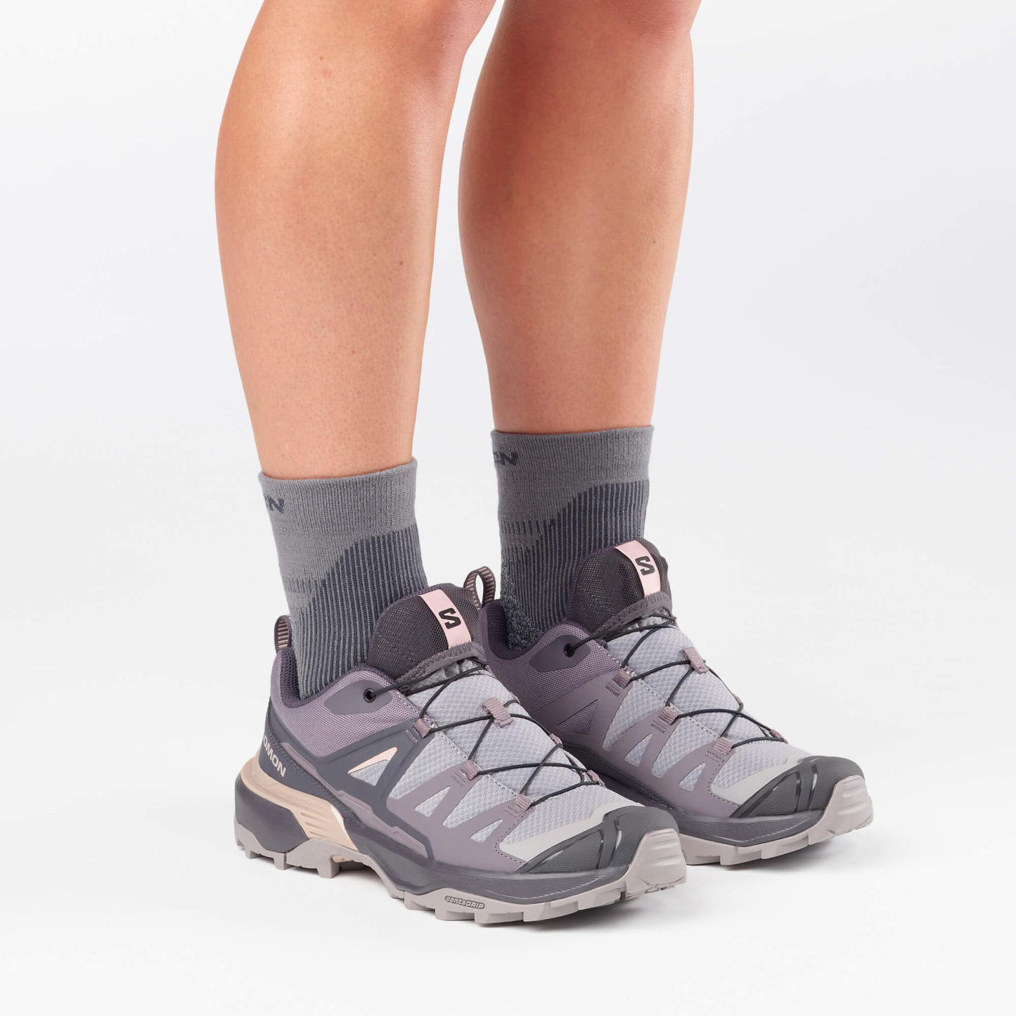 Salomon X ULTRA 360 Kadın Outdoor Ayakkabı Gull L49103900 - Gull - L49103900 - image 3