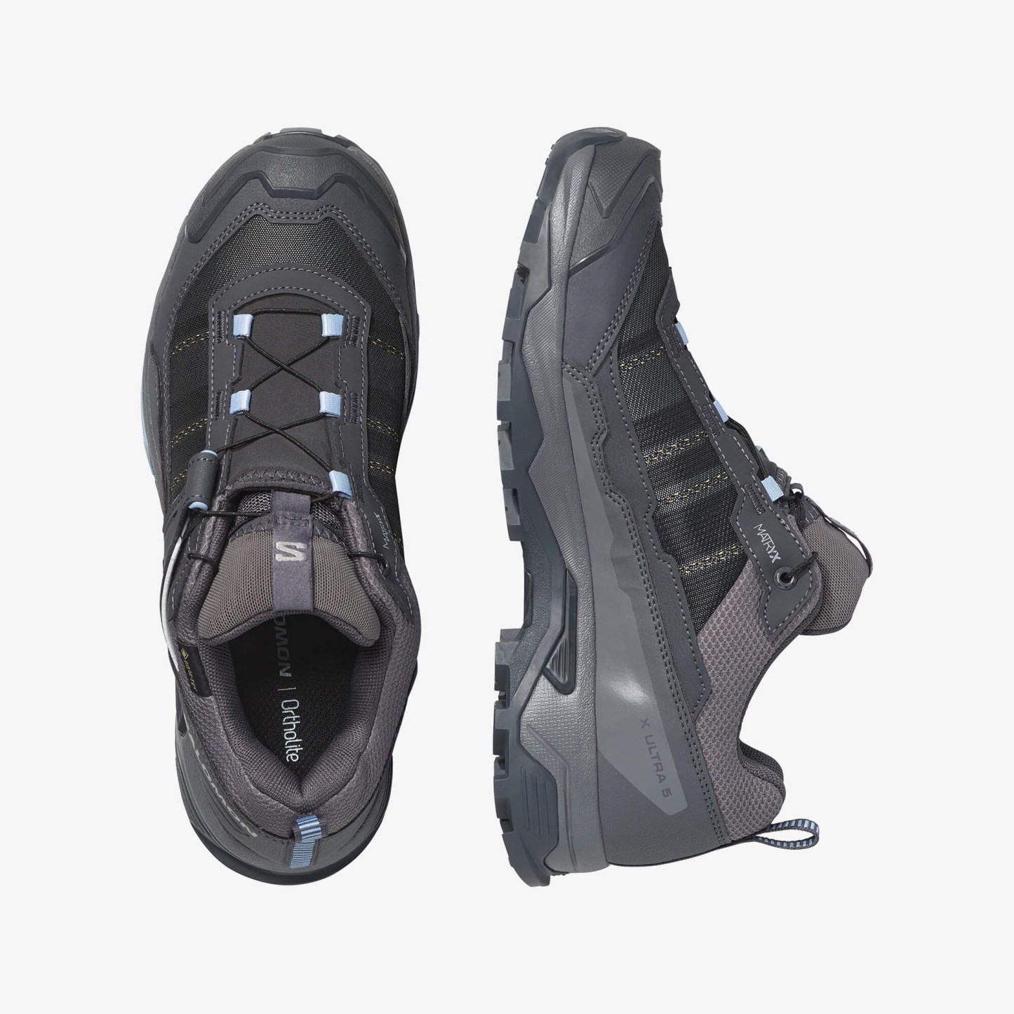 Salomon X ULTRA 5 GORE-TEX Kadın Outdoor Ayakkabı Seagrass L47726300 - Asphalt - L45408800 - image 2