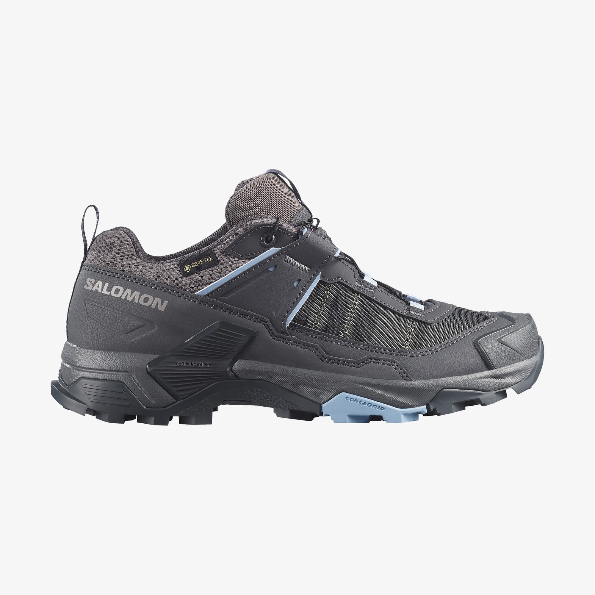 Salomon X ULTRA 5 GORE-TEX Kadın Outdoor Ayakkabı Seagrass L47726300 - Asphalt - L45408800 - image 1