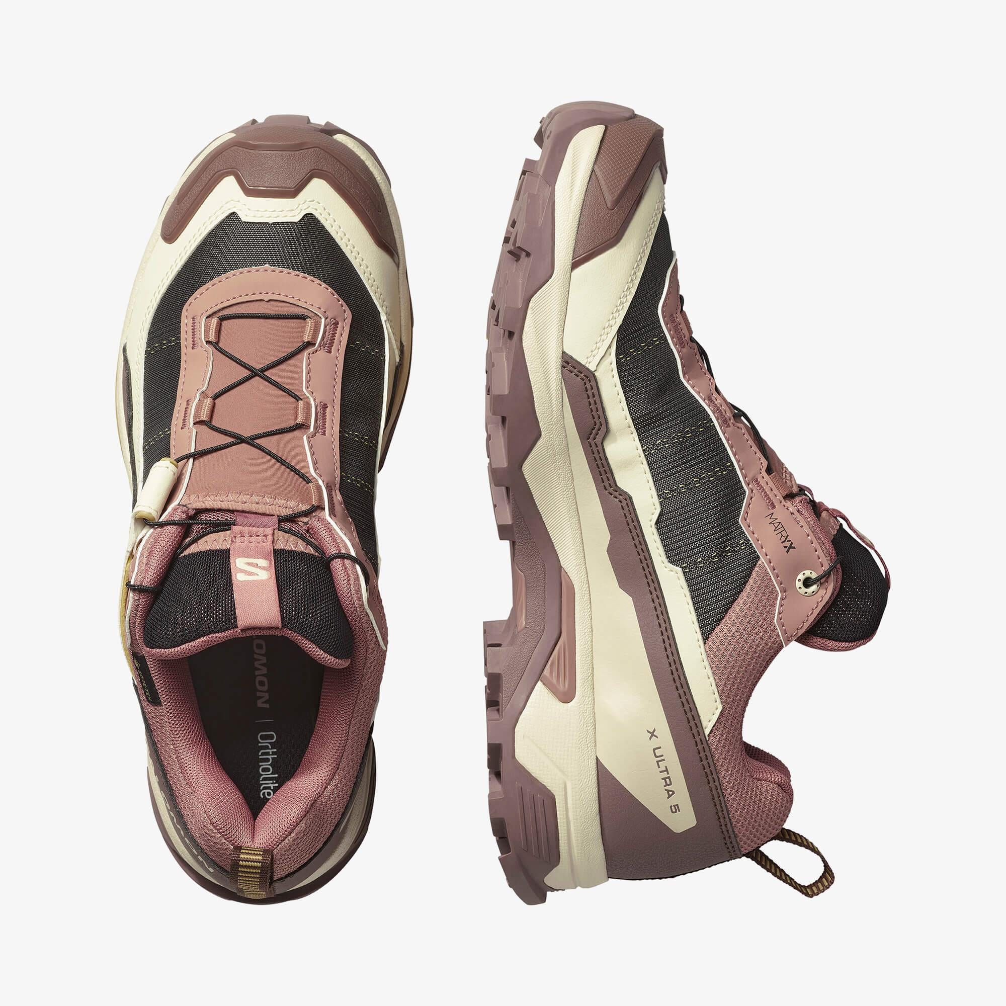 Salomon X ULTRA 5 GORE-TEX Kadın Outdoor Ayakkabı Seagrass L47726300 - Burlwood - L47726000 - image 2