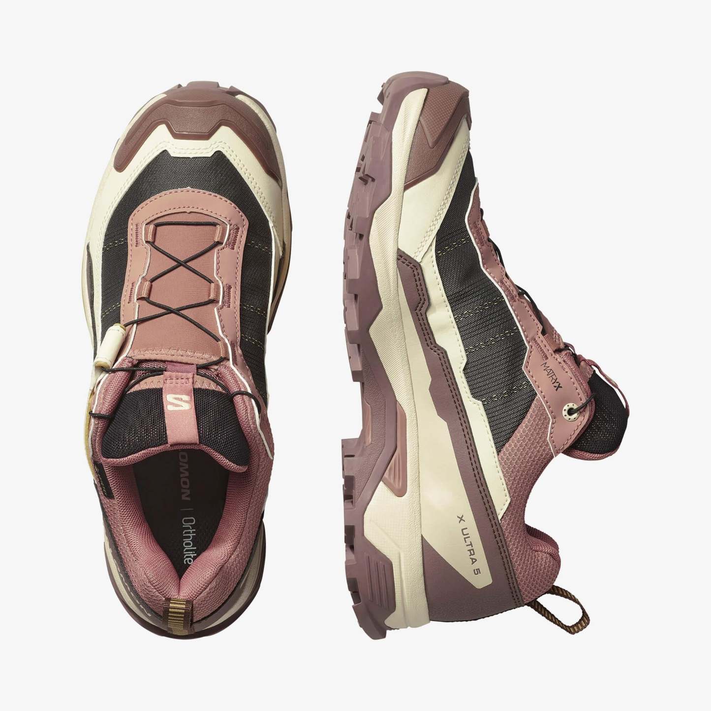Salomon X ULTRA 5 GORE-TEX Kadın Outdoor Ayakkabı Seagrass L47726300 - Burlwood - L47726000 - image 2