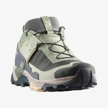 Salomon X ULTRA 5 GORE-TEX Kadın Outdoor Ayakkabı Seagrass L47726300 - Seagrass - L47726300 - image 4