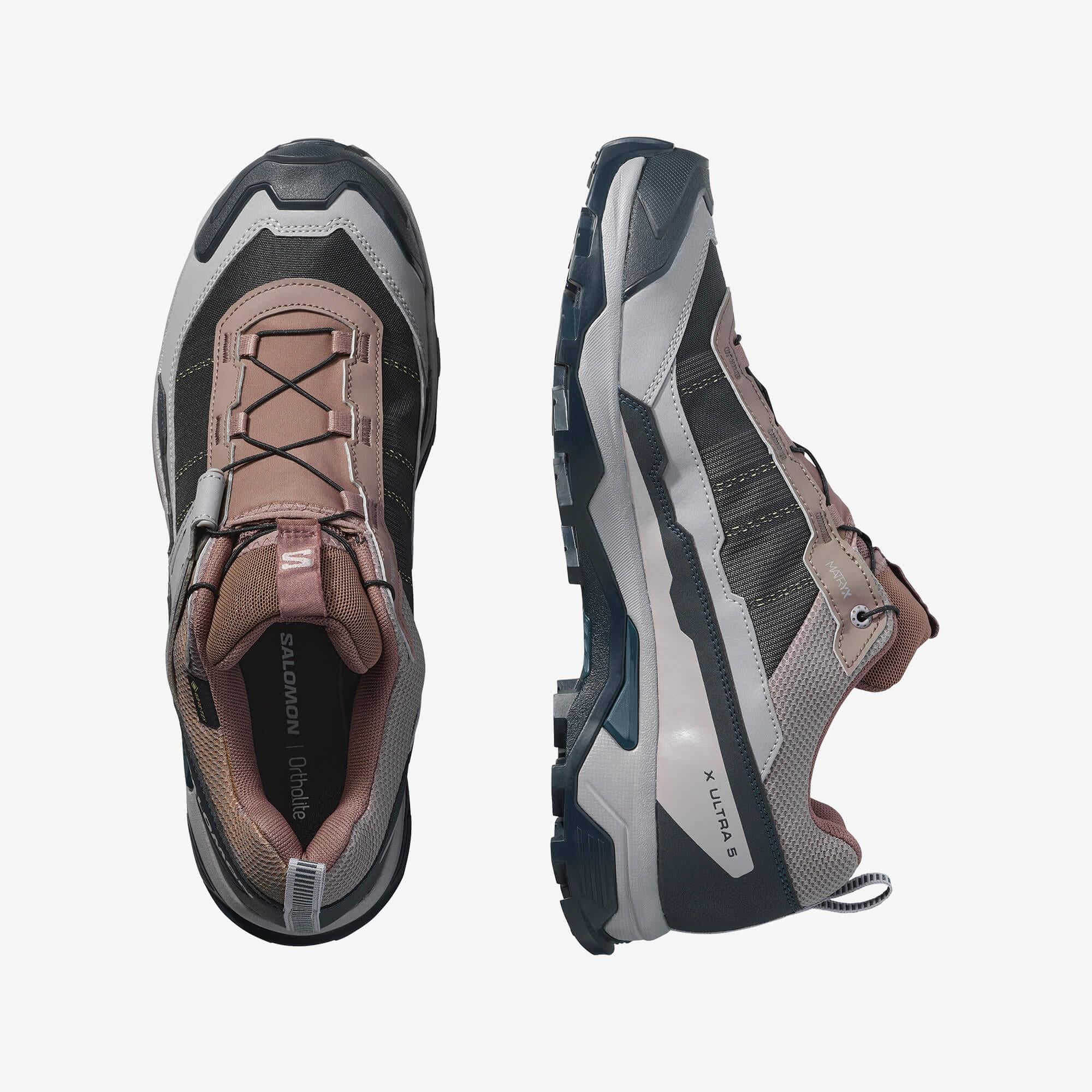 Salomon X Ultra 5 Gore-Tex Su Geçirmez Erkek Outdoor Ayakkabı - L47725500 - Iron - L47854600 - image 2