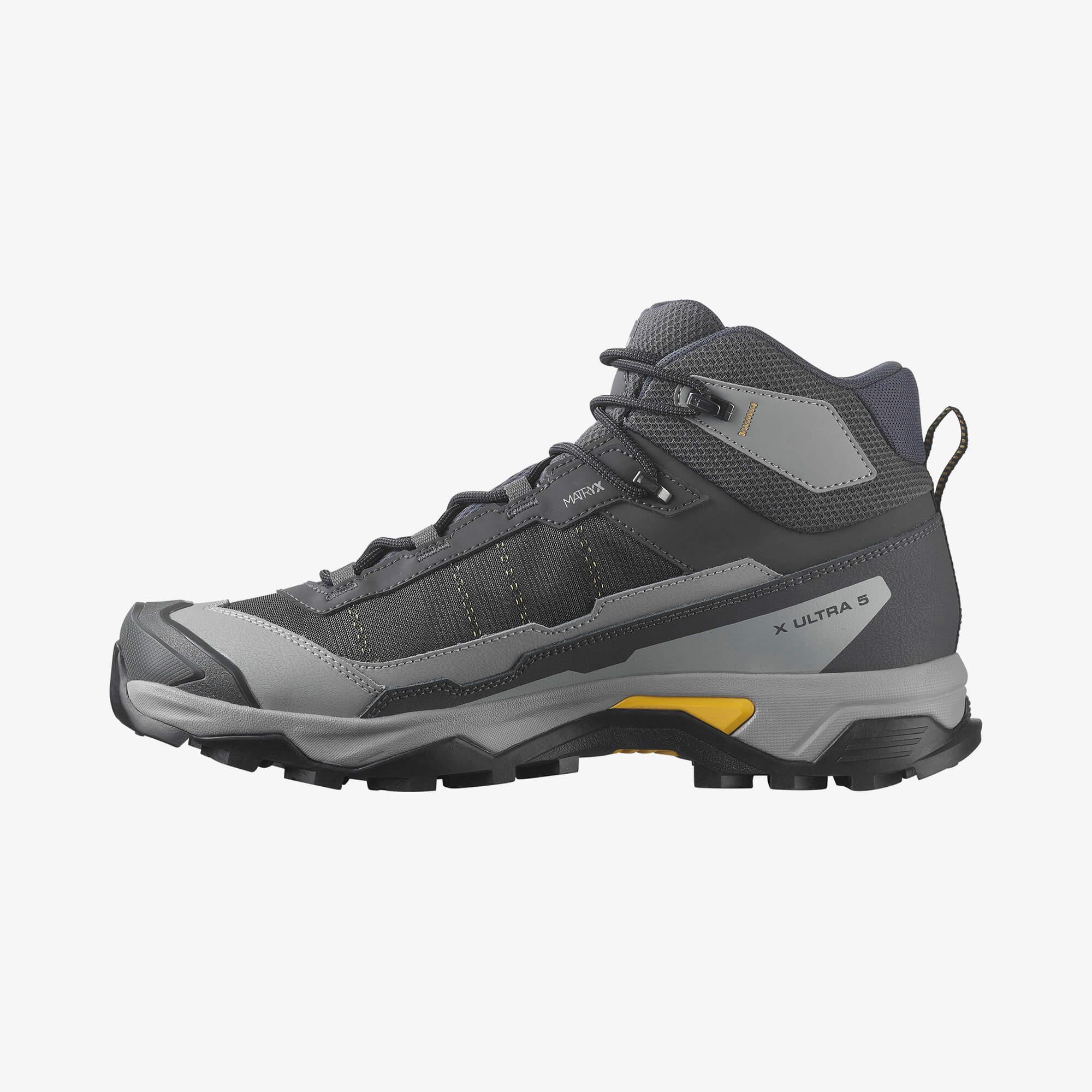Salomon X ULTRA 5 MID GORE-TEX Erkek Outdoor Botu Asphalt L47754100 - Asphalt - L47754100 - image 3