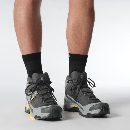 Salomon X ULTRA 5 MID GORE-TEX Erkek Outdoor Botu Iron L47854800 - Asphalt - L47754100 - image 8