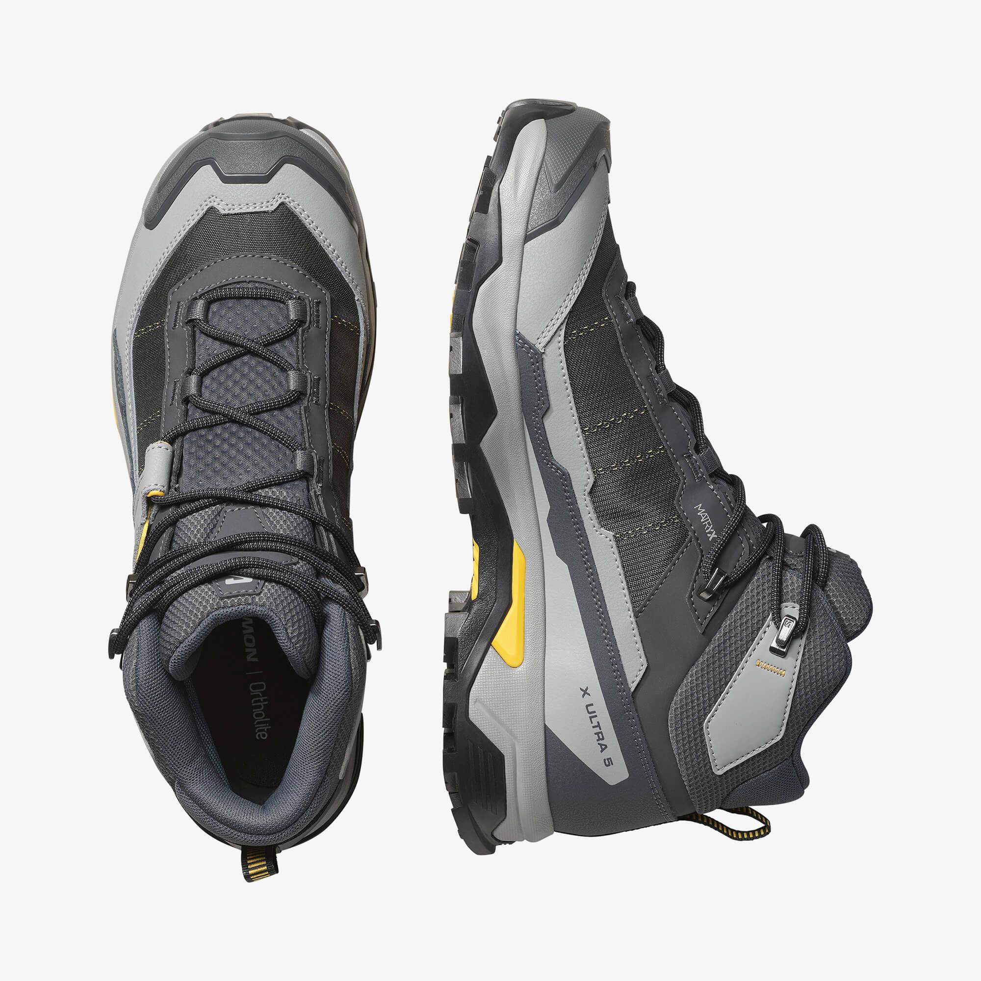 Salomon X ULTRA 5 MID GORE-TEX Erkek Outdoor Botu Asphalt L47754100 - Asphalt - L47754100 - image 2