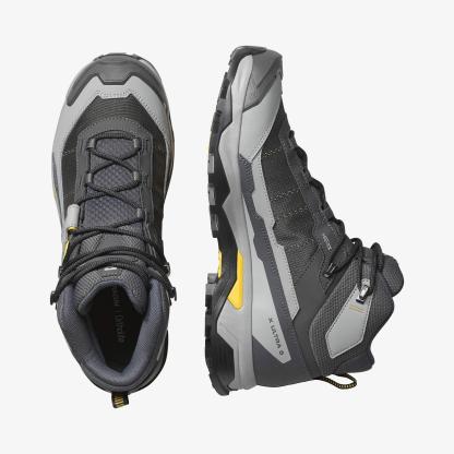 Salomon X ULTRA 5 MID GORE-TEX Erkek Outdoor Botu Asphalt L47754100 - Asphalt - L47754100 - image 2