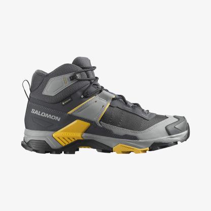 Salomon X ULTRA 5 MID GORE-TEX Erkek Outdoor Botu Asphalt L47754100 - Asphalt - L47754100 - image 1