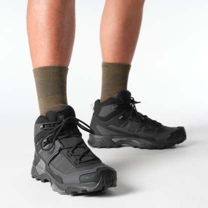 Salomon X ULTRA 5 MID GORE-TEX Erkek Outdoor Botu Asphalt L47754100 - Black - L47754200 - image 7