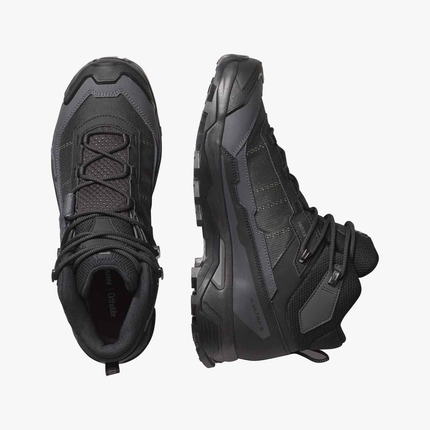 Salomon X ULTRA 5 MID GORE-TEX Erkek Outdoor Botu Iron L47854800 - Black - L47754200 - image 2