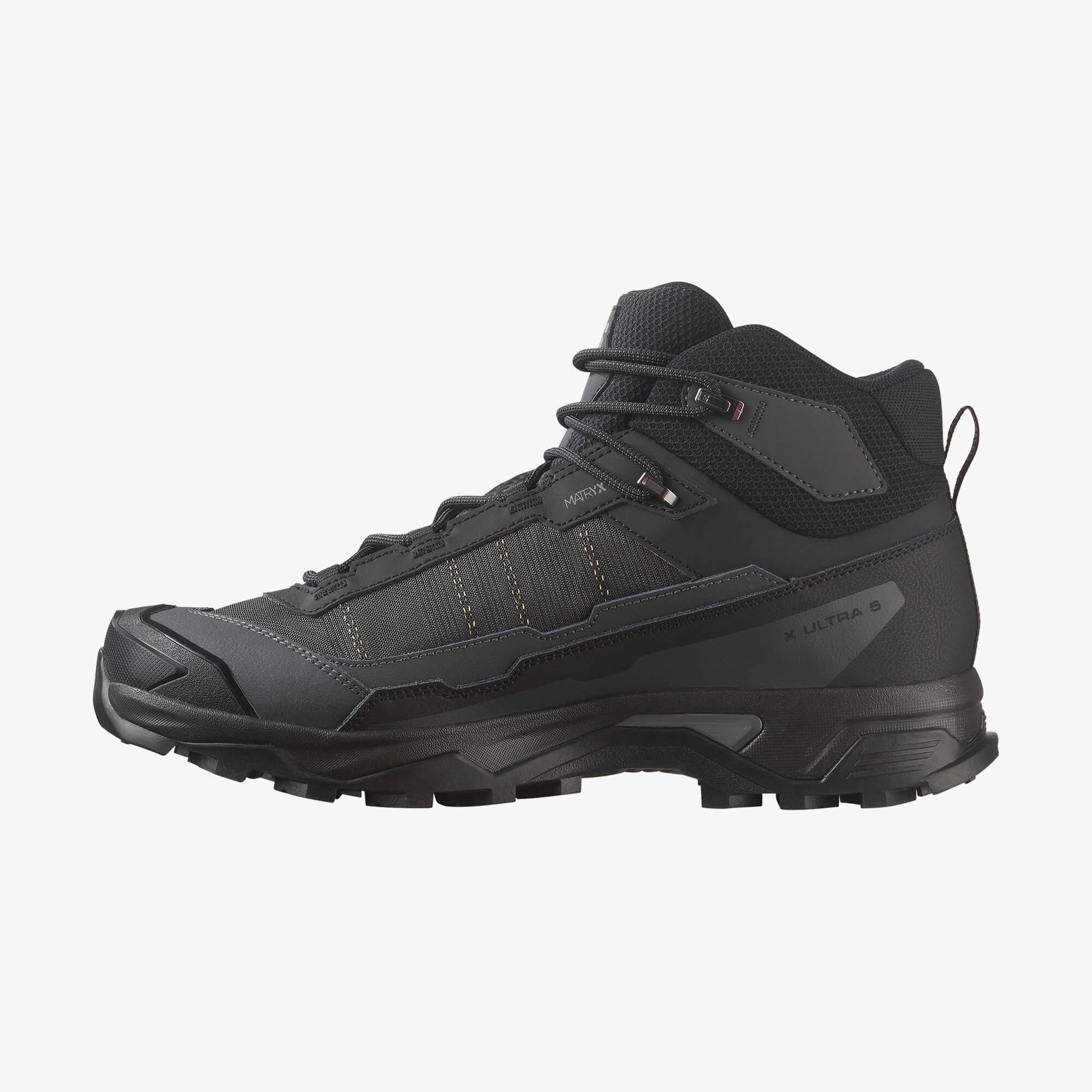 Salomon X ULTRA 5 MID GORE-TEX Erkek Outdoor Botu Iron L47854800 - Black - L47754200 - image 3