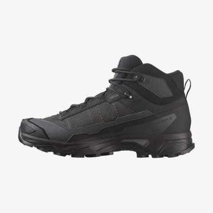 Salomon X ULTRA 5 MID GORE-TEX Erkek Outdoor Botu Iron L47854800 - Black - L47754200 - image 3