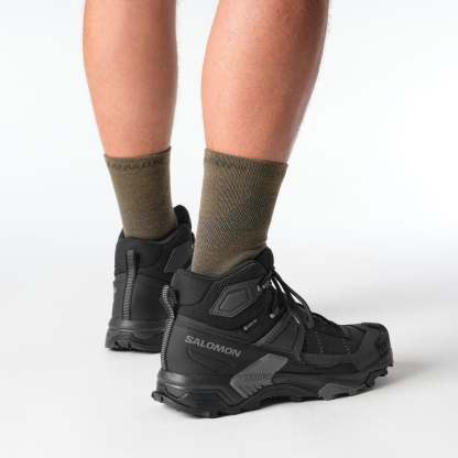 Salomon X ULTRA 5 MID GORE-TEX Erkek Outdoor Botu Asphalt L47754100 - Black - L47754200 - image 8