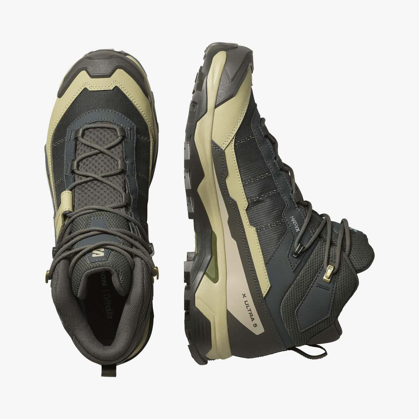 Salomon X ULTRA 5 MID GORE-TEX Erkek Outdoor Botu Asphalt L47754100 - Peat - L47754300 - image 2