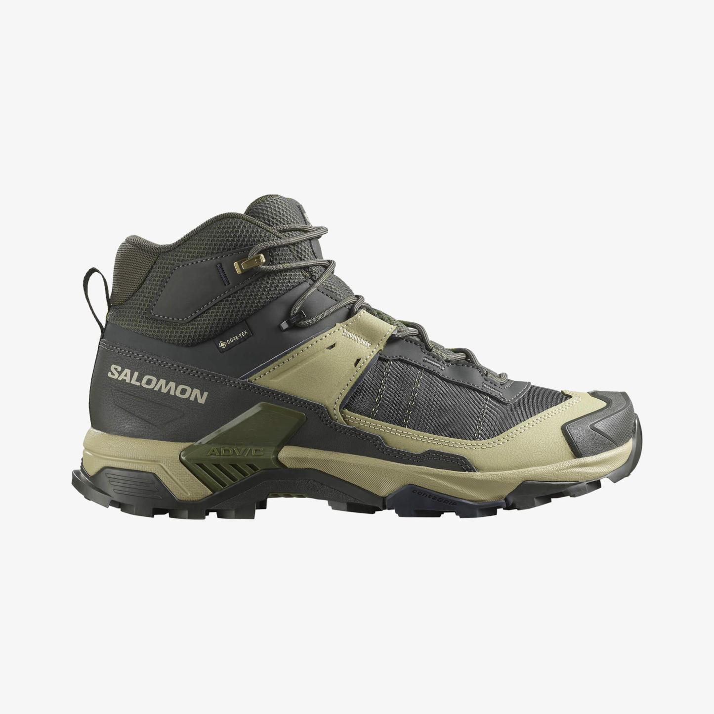Salomon X ULTRA 5 MID GORE-TEX Erkek Outdoor Botu Asphalt L47754100 - Peat - L47754300 - image 1