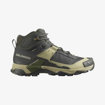 Salomon X ULTRA 5 MID GORE-TEX Erkek Outdoor Botu Asphalt L47754100 - Peat - L47754300 - image 1