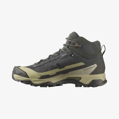 Salomon X ULTRA 5 MID GORE-TEX Erkek Outdoor Botu Asphalt L47754100 - Peat - L47754300 - image 3