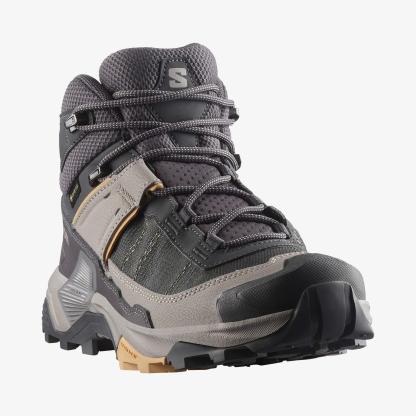Salomon X ULTRA 5 MID GORE-TEX Kadın Outdoor Botu Nine Iron L47754500 - Nine Iron - L47754500 - image 4